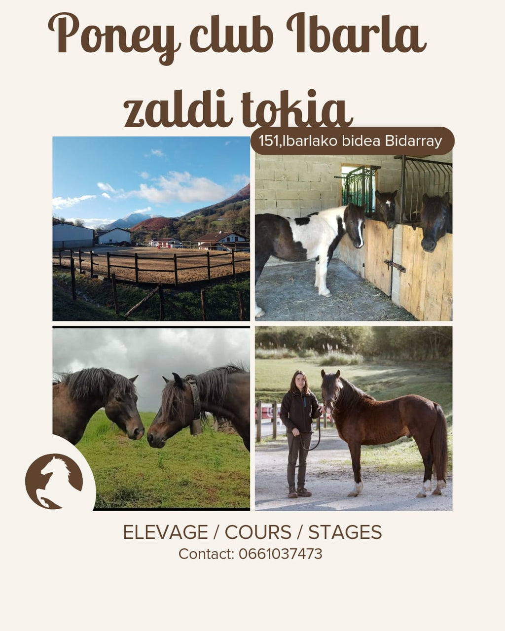 5 séances de cours particuliers d'équitation